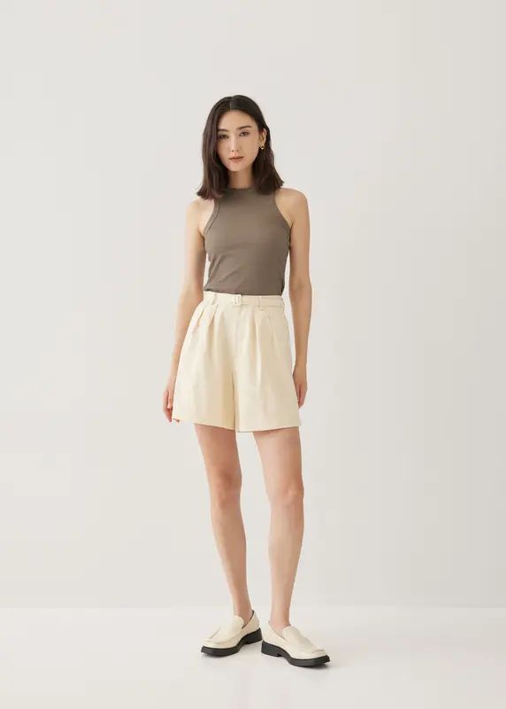 Ryanna Linen Wide Leg Shorts | Love, Bonito USA