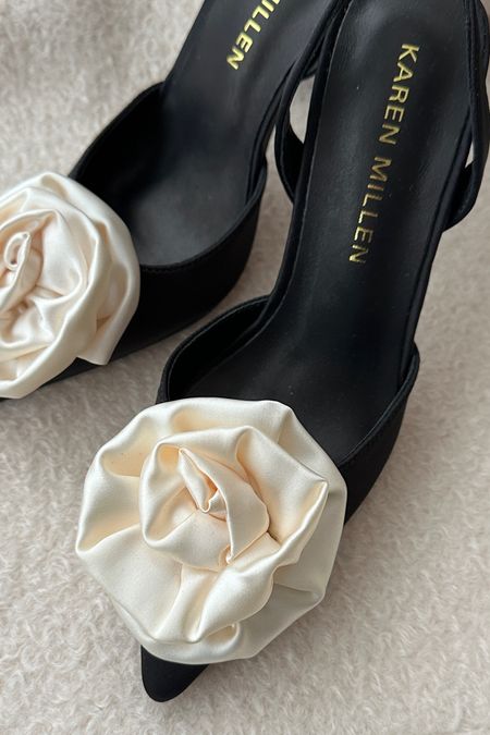 The 3D rose shoes are back in stock! Love love love these statement heels from Karen Millen 🤍
Magda Butrym dupe | Flower 3D shoes | Wedding guest shoes | Black heels | Statement shoes | Summer shoes | Pointed toe heels | Slingbacks | Karen Millen | Arket trousers | Flower Detail Court Slingback Heel 

#LTKparties #LTKshoecrush #LTKSeasonal