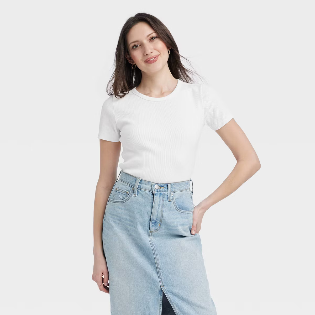 Women's Shrunken Short Sleeve T-Shirt - Universal Thread™ | Target