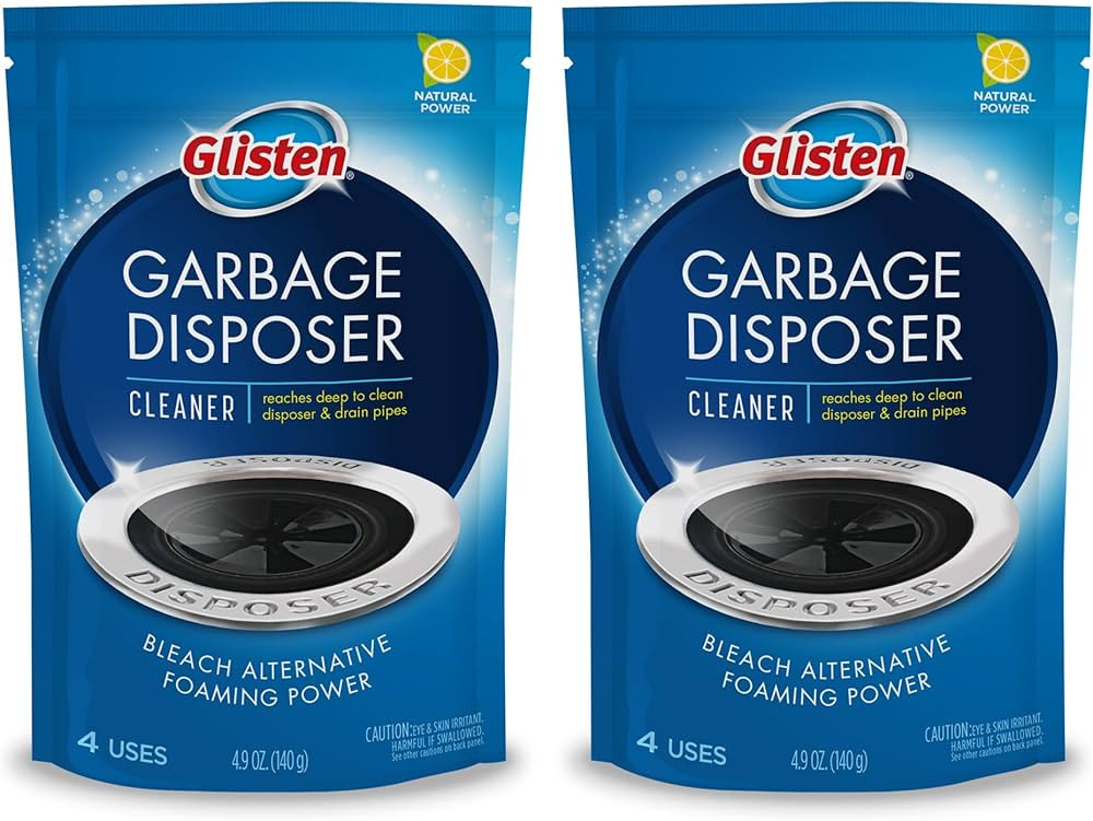 Glisten GLISTEN-DP06N-PB-2/PACK DP06N-PB Garbage Disposer Foaming Cleaner, Lemon Scent, 2-Pack (8... | Amazon (US)