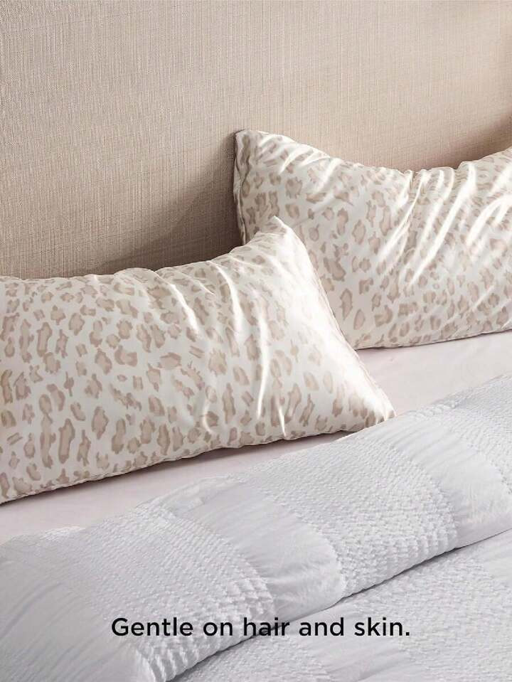 Satin Pillowcase For Hair And Skin - Pillow Cases  Set Of 2, Similar To Silk Pillow Cases, Silky ... | SHEIN