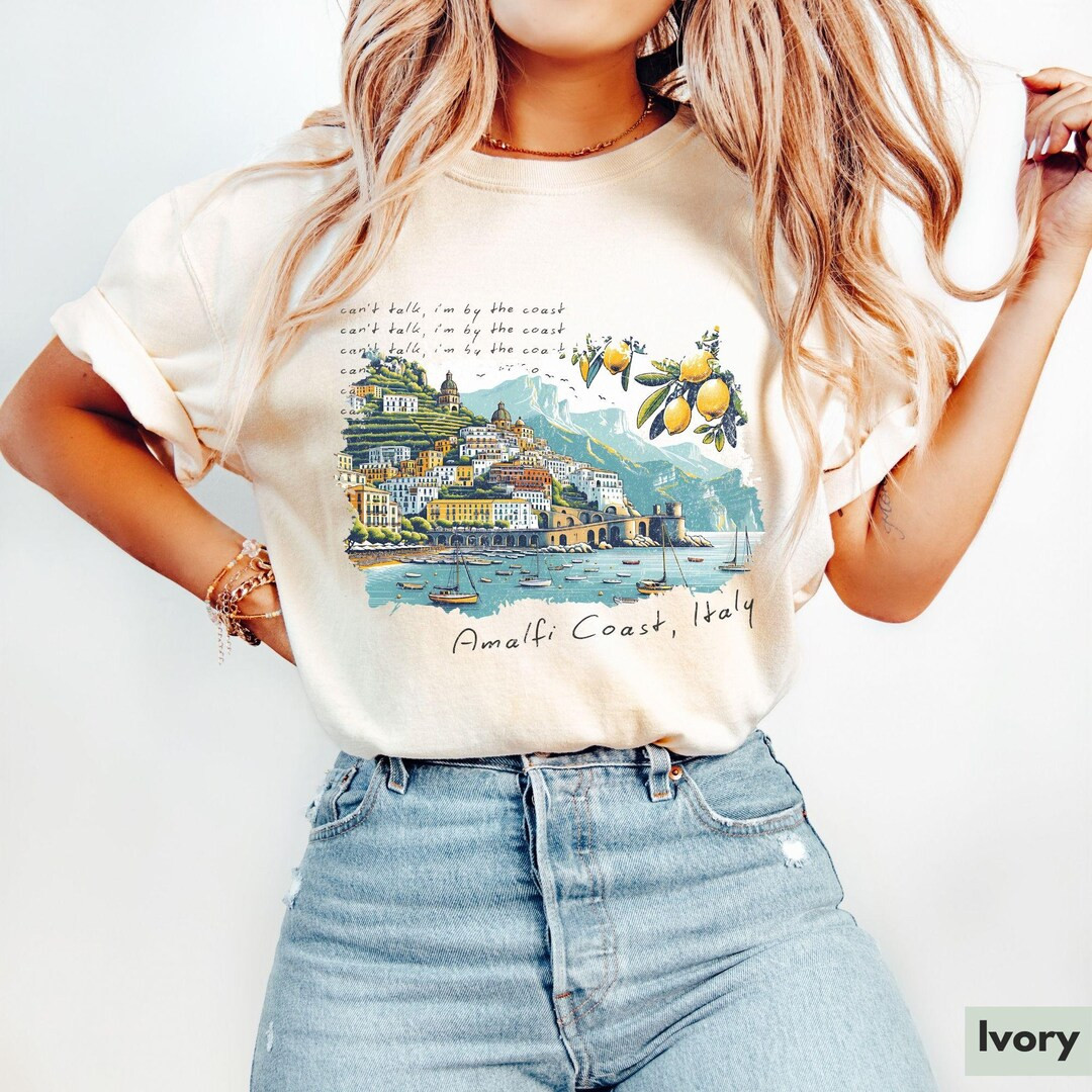 Amalfi Coast Shirt, Italian Travel Tshirt, Italy Girls Trip Amalfi Coast Shirts, Positano Italy S... | Etsy (US)