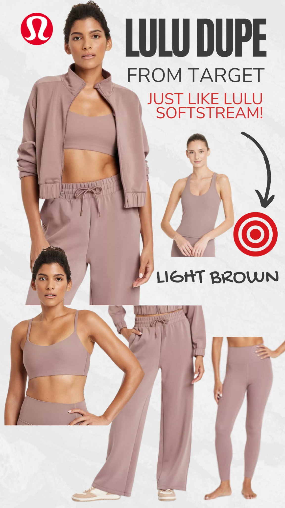 This light brown from Target is such a great Lululemon dupe of the Softstream. 


#LTKStyleTip #LTKFindsUnder50 #LTKOver40