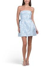 Melty Kisses Bow Mini Dress | TJ Maxx