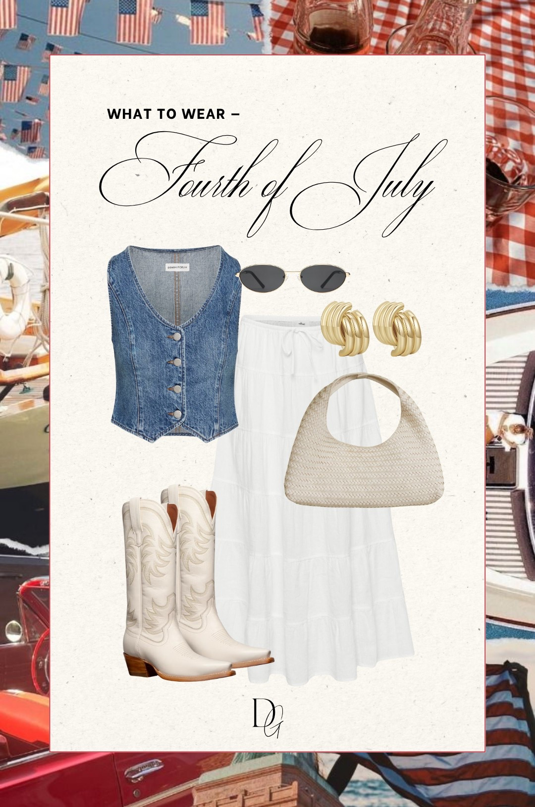 4th of July outfit inspo! 🇺🇸

4th of july outfits, 4th of july outfit idea, fourth of july outfit, fourth of july outfits, fourth of July look, july 4th outfits, july 4th outfit ideas, Fourth of July core, red white and blue outfits, americana outfit, americana outfits, americana style, patriotic outfits, patriotic outfit, bbq outfit ideas, festive summer look, casual July 4th outfit, summer outfit inspo


#LTKSeasonal #LTKSummerEdit #LTKStyleTip