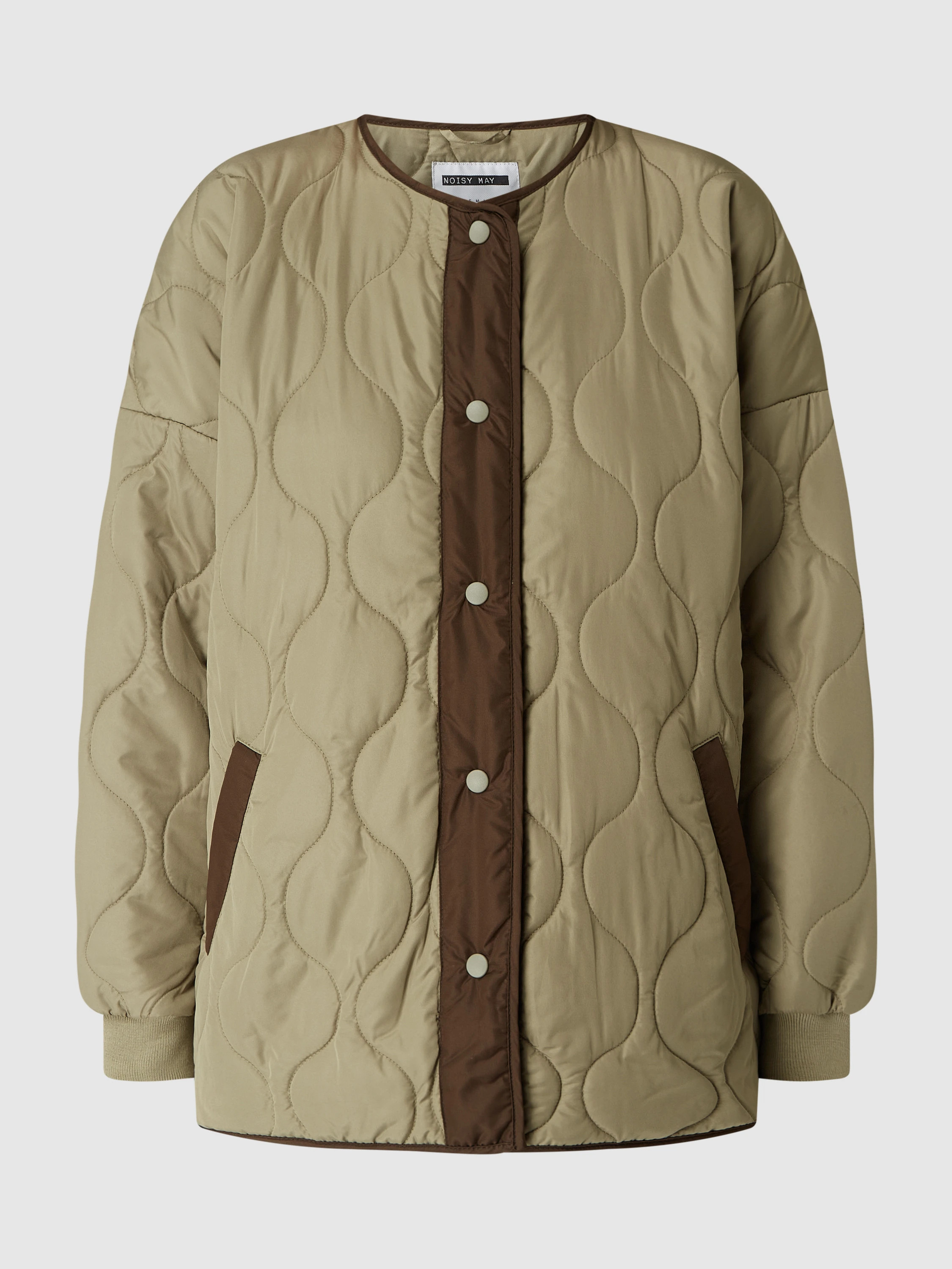 Noisy May Oversized Steppjacke mit Wattierung Modell 'Feline' (olivgrün) online kaufen | Peek & Cloppenburg* Düsseldorf DE