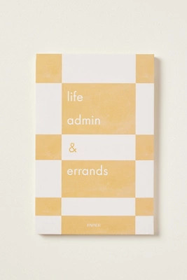 Papier Life Admin Productivity Weekly List Pad | Anthropologie (US)
