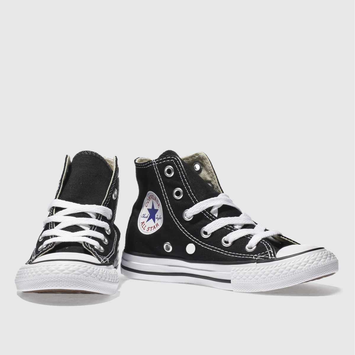 Converse black all star hi Junior Trainers | Schuh