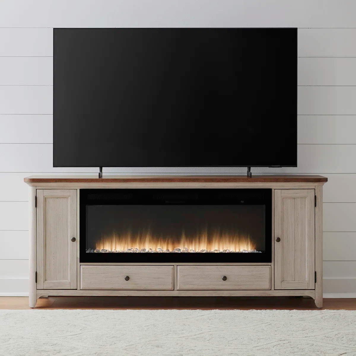 Create a beautiful focal point with a modern fireplace console table. Its minimalist design keeps your room feeling fresh and sophisticated, while the gentle fireplace glow adds the perfect touch of warmth and relaxation.

#Wayfair #FireplaceFurniture #MinimalistDecor #ModernHome #CozyLiving #LivingRoomInspo #InteriorStyle #HomeDecor #WarmAndCozy #DreamHome 

 #LTKSeasonal #LTKHome #LTKSaleAlert