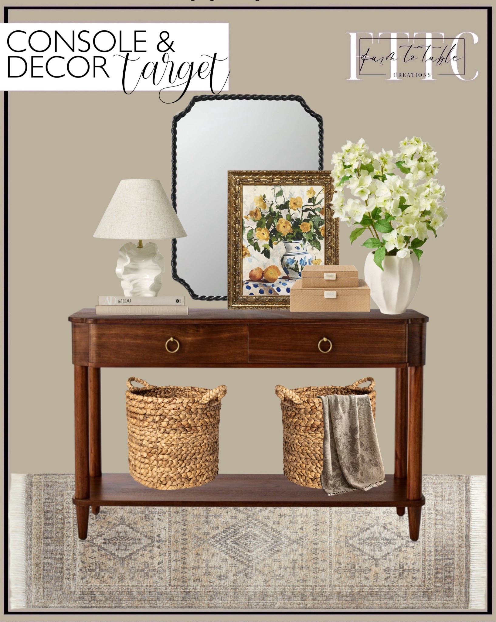 New Target Studio McGee Console & Decor Finds

Follow @farmtotablecreations on Instagram for more cozy home inspiration.

Sharing a fresh round of Target Studio McGee finds that feel classic, warm, and timeless. This wood console table is the perfect anchor piece for an entryway or living space, styled with neutral decor, soft textures, and organic accents that elevate everyday styling. Studio McGee continues to deliver approachable, high-end design that layers beautifully into a warm neutral home.

#TargetFinds #TargetHome #StudioMcGee #StudioMcGeeTarget #console #entrywayconsole #livingroomfurniture #neutraldecor #homedecor #targetstyle #modernorganic #LTKhome

#LTKHome #LTKFindsUnder50
