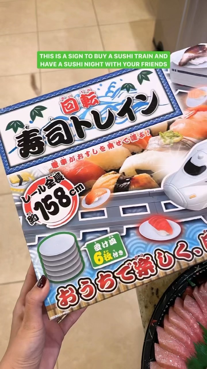 Grab a sushi train for your next dinner party with friends! Also works for brunch or other foods. Makes meals so much fun. 

#amazonmusthave #amazonfinds #amazonprime

#LTKfamily #LTKunder50