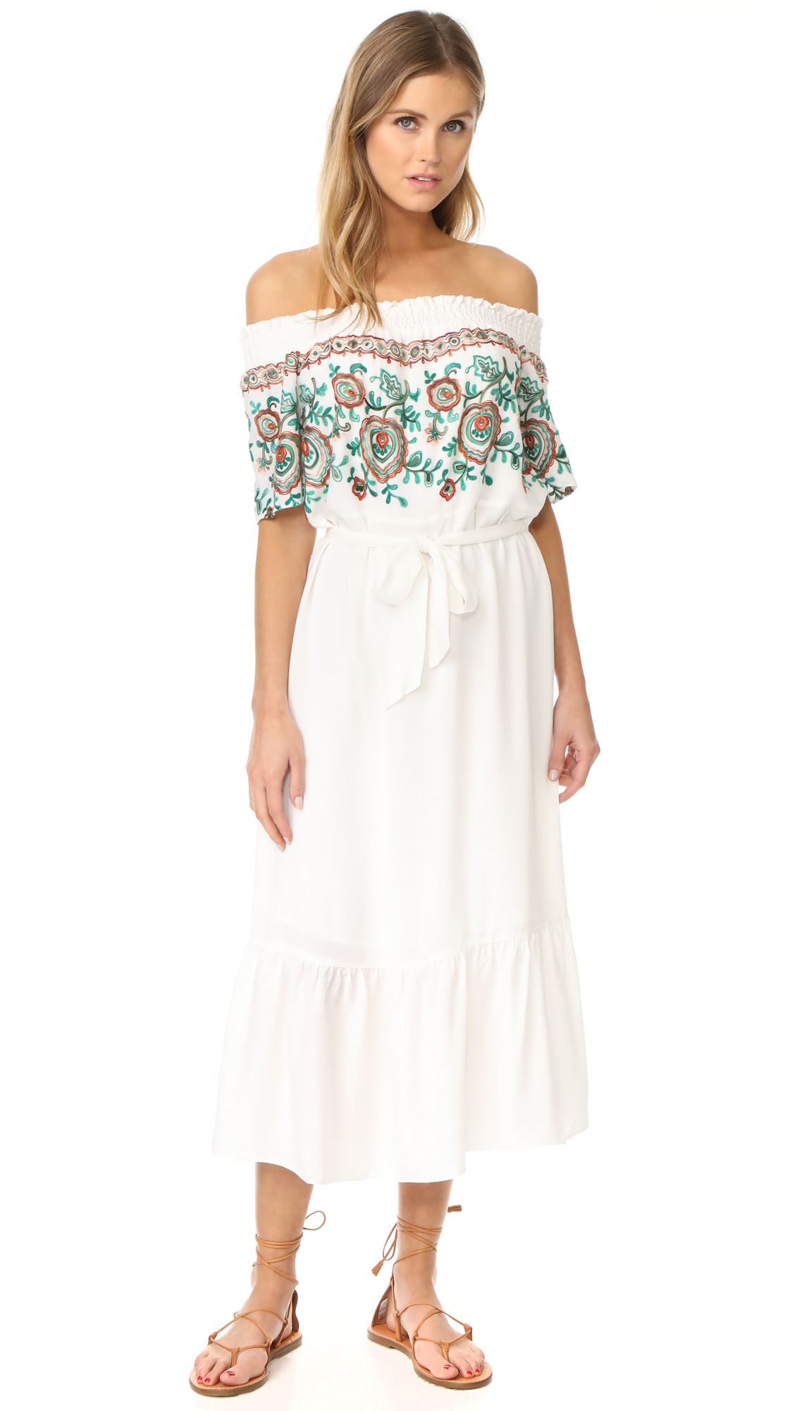 Flor Embroidered Dress | Shopbop