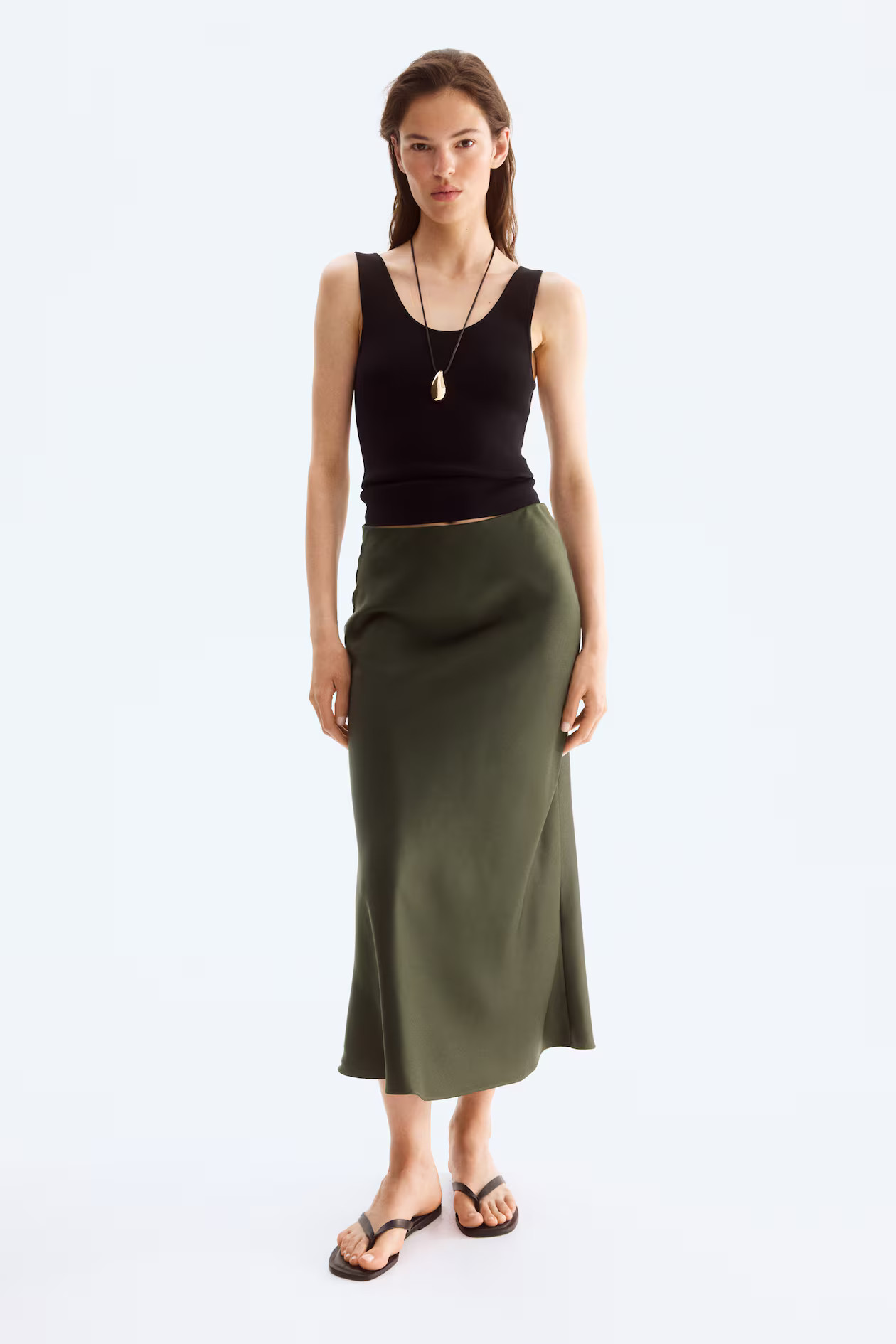 Midi skirt | H&M (UK, MY, IN, SG, PH, TW, HK)