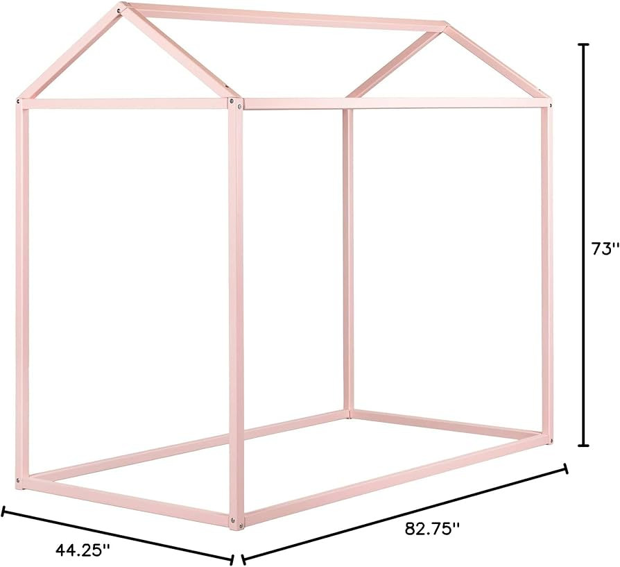 South Shore Sweedi House Bed-Twin-Pink | Amazon (US)