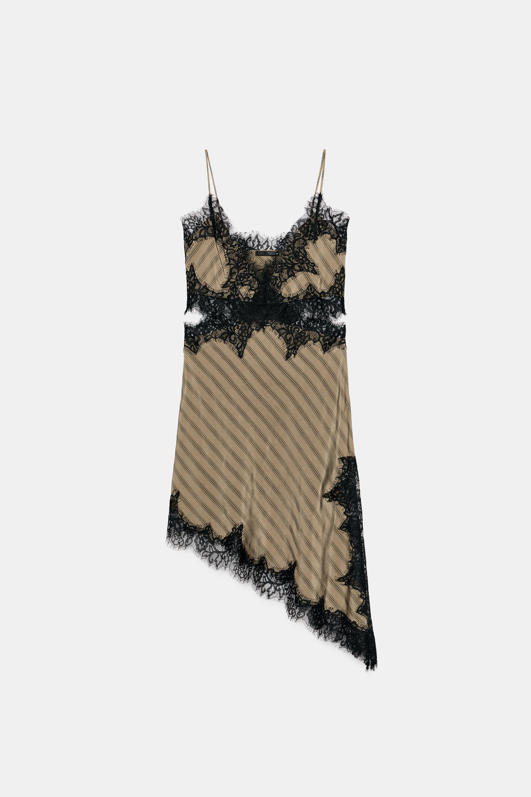 ZW COLLECTION CUT-OUT SLIP DRESS | Zara US