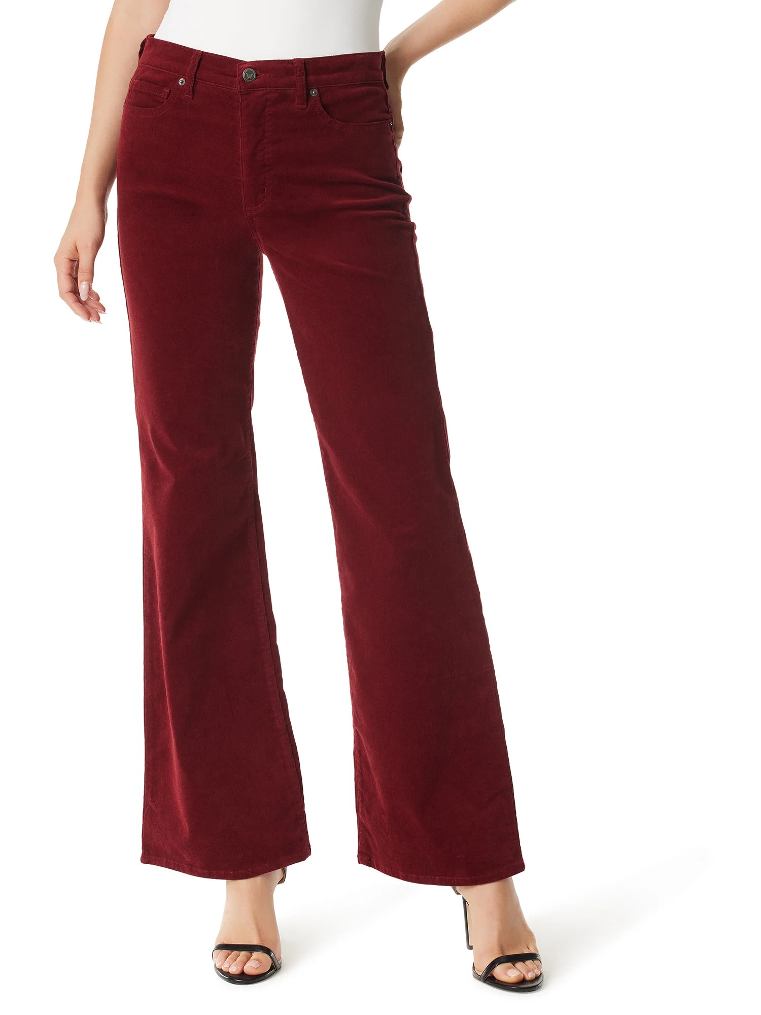 Jessica Simpson Women's and Women's Plus Lily Mid Rise Bootcut Pants | Walmart (US)