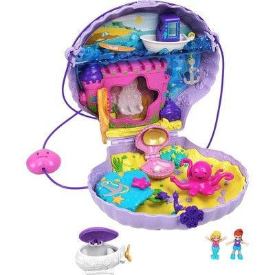 Target/Toys/Dolls & Dollhouses/Doll Playsets‎Polly Pocket Tiny Power Seashell Purse Compact Pla... | Target
