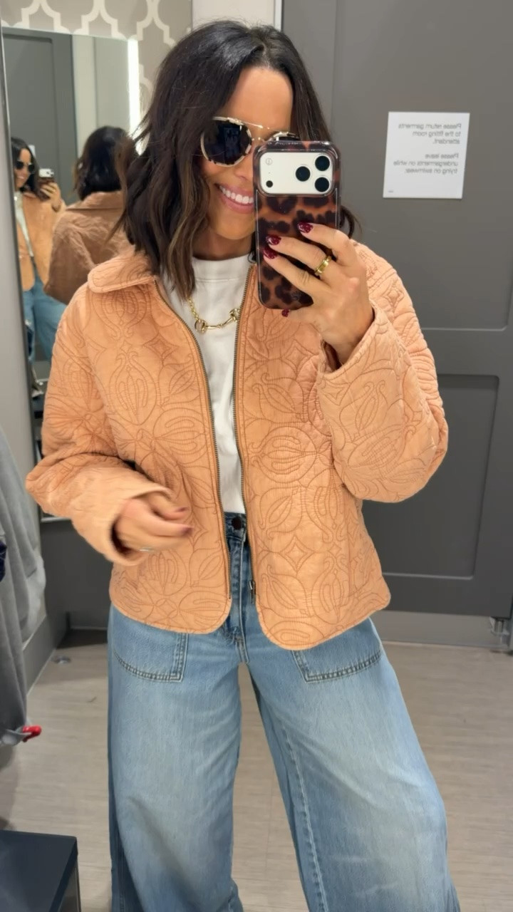 This Target jacket 😍 the quilting and pretty pattern make it such a beautiful fall layer! 

@Target 

#TargetFinds #TargetFashion #TargetStyle #FallFashion #FallStyle #QuiltedJacket #FallLayers #AffordableFashion #FashionFinds #LTKCreator #LTKFashion

#LTKootd