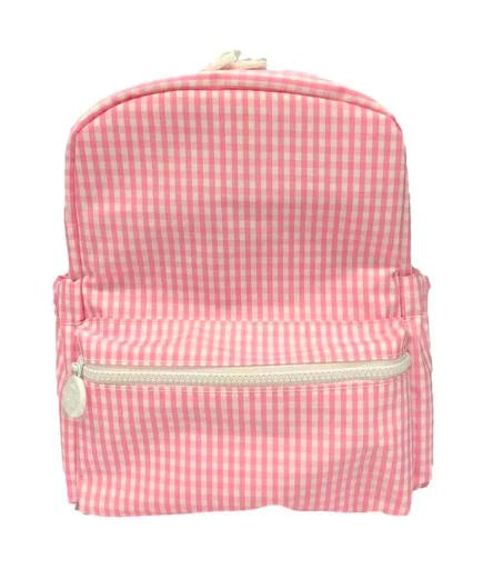 Mini Backer Gingham Pink by TRVL Design | Lila and Hayes