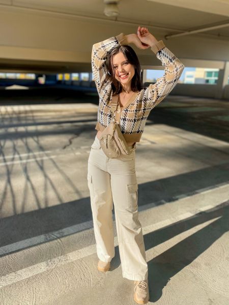 #walmartpartner ~ loving this Walmart outfit! I’ll leave sizing info below in case you want to shop!

- top (true to size, wearing a small) 
- pants (size up 1 if you have larger hips, wearing a 5)
- shoes (true to size, wearing a 7)
- bag (comes in more colors, amazing quality)
- necklace (so affordable & looks stunning with any outfit)
- earrings (again, super affordable option & comes in a pack of 6!)

#ad #sponsored @walmartfashion

Walmart finds, Walmart outfits, Walmart fashion, Walmart pants, Walmart sweaters, Walmart shoes, Walmart bags, belt bag outfits, belt bags, tennis shoes outfits, trendy sneakers outfits, chunky sneakers outfits, beige outfits, beige monochrome outfits


#LTKSeasonal #LTKitbag #LTKshoecrush