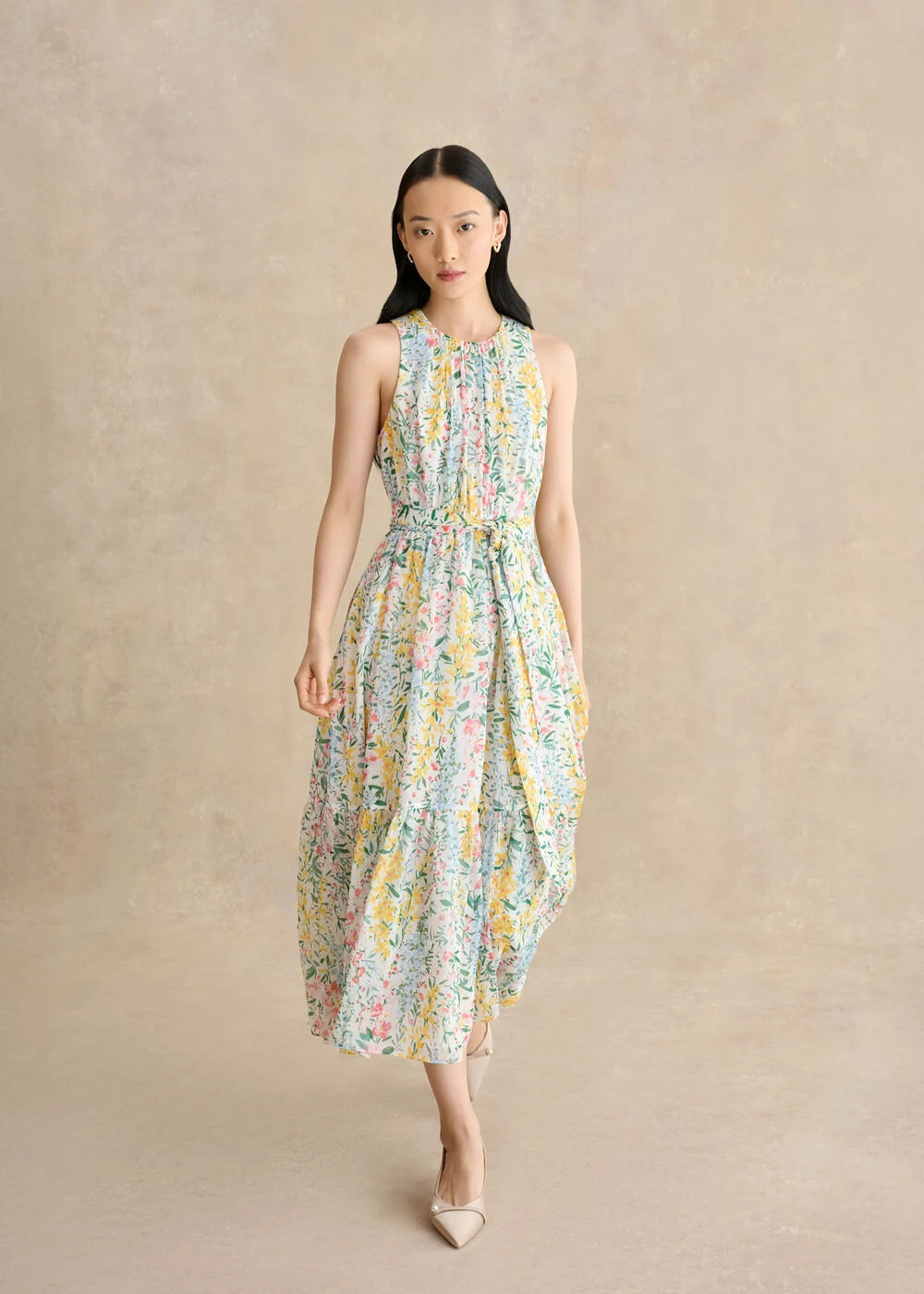 Lillian Floral Dress | Hobbs UK | | Hobbs