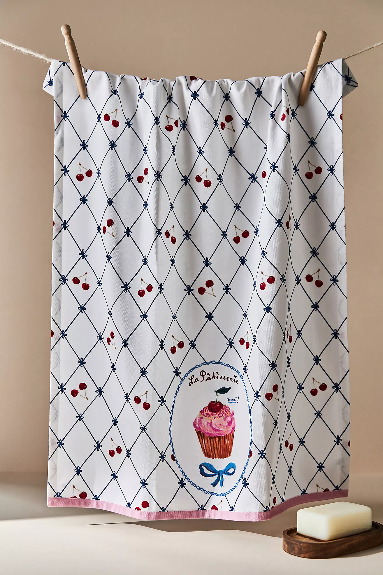 Nathalie Lete Cupcake Dish Towel | Anthropologie (US)