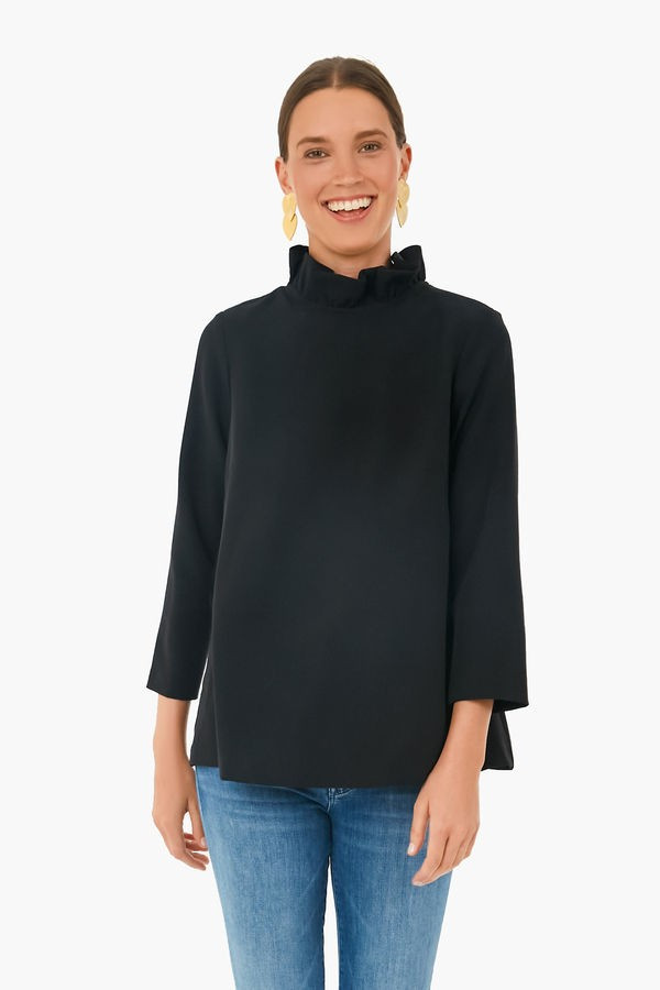 Black Faye Blouse | Tuckernuck (US)