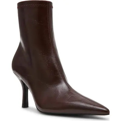Steve Madden Tashey Pointed Toe Bootie in Burgundy at Nordstrom, Size 6.5 | Nordstrom