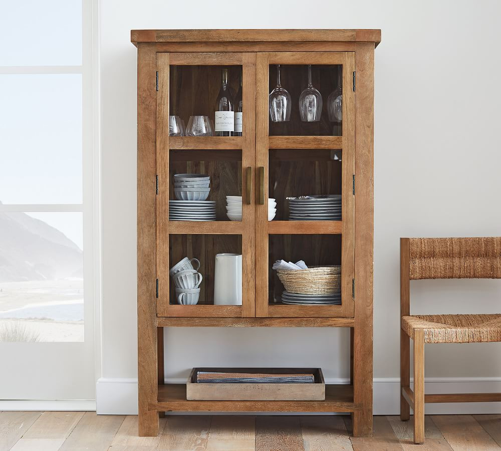 Reed 39" Bar Cabinet | Pottery Barn (US)