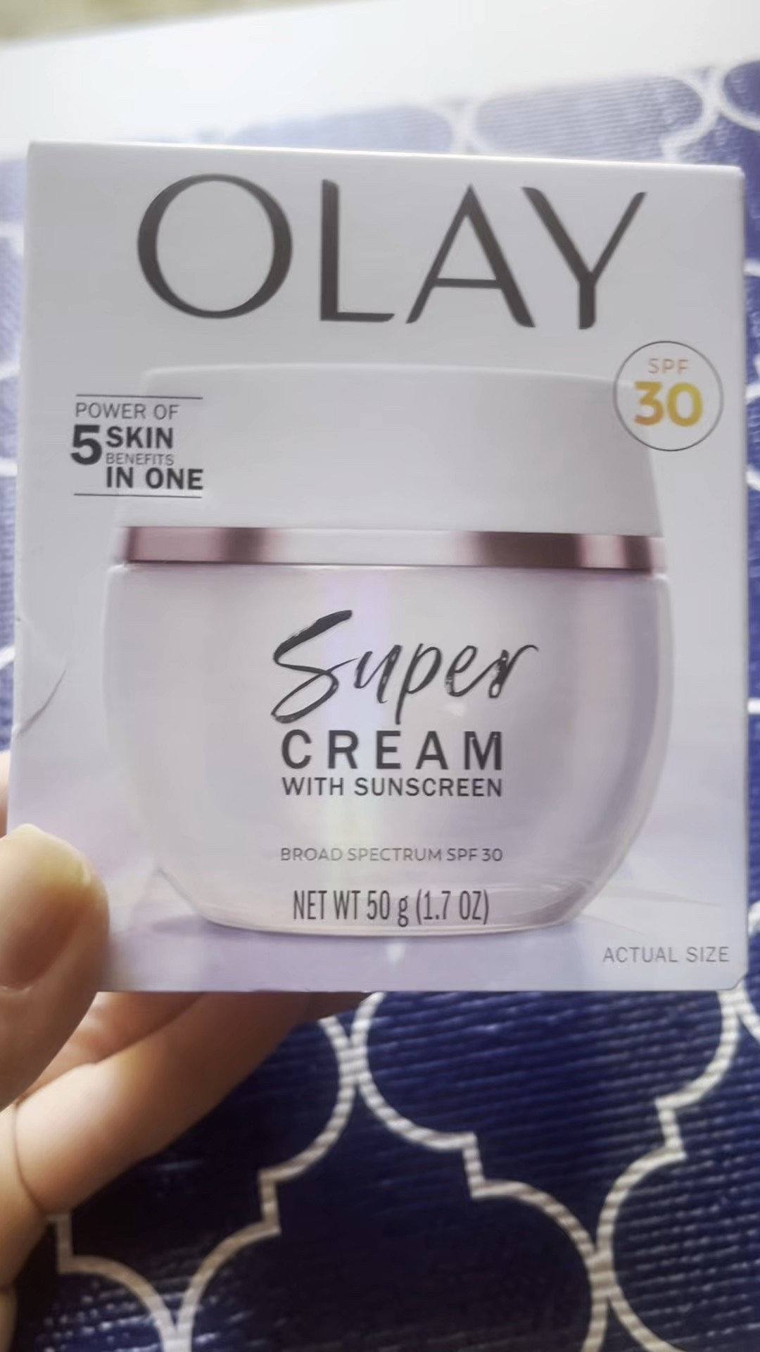 Olay 5 in 1 Super Cream with Sun screen SPF30

☀️The 5-in-1 face cream 
you absolutely want to get! 

Simplify your skincare routine? Meet Olay 5 in 1 Super Cream!

This powerhouse cream hydrates, brightens, evens skin tone, reduces fine lines, and protects with SPF 30. Experience the ultimate in skincare today! 💖

Get it NOW from my 🔗⤵️‼️

#Olay5in1SuperCream #5in1SuperCream #SkincareRoutine #SPF30sunscreen #HealthySkin #RadiantComplexion #NoParabens #NoSulfates #SkincareEssentials #GlowUp
#SkincareRoutine #SPF30 #HealthySkin #GlowUp #AllInOne #SkincareEssentials #RadiantComplexion #OlayLove #Olay @olay

#LTKOver40 #LTKBeauty #LTKFindsUnder50