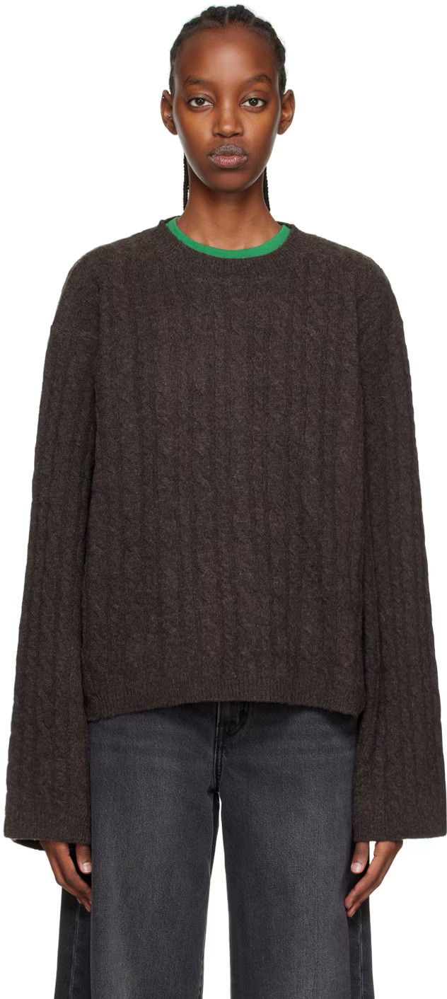 Axel Arigato - Brown Tidal Sweater | SSENSE