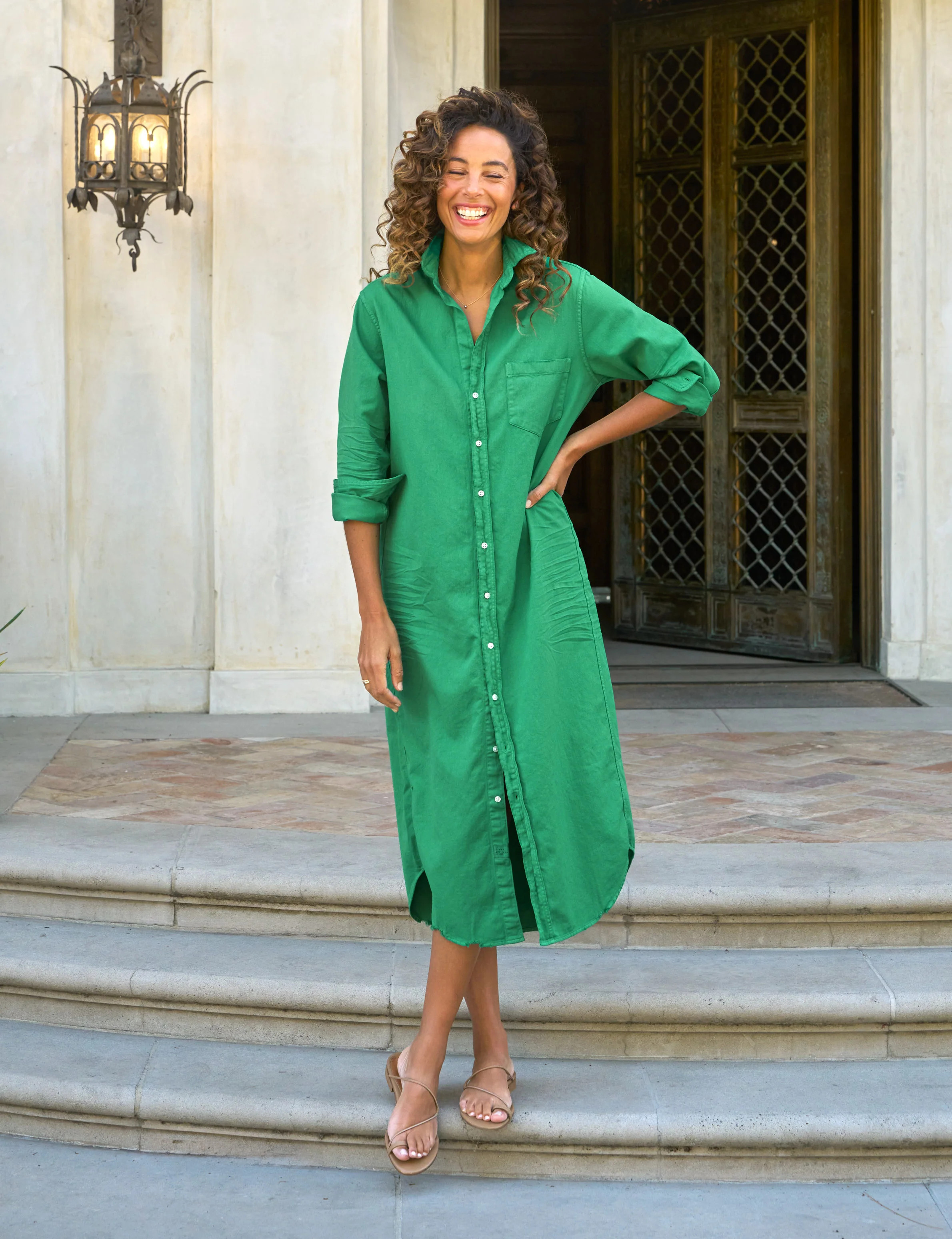 RORY Kelly Green, Famous Denim | Frank & Eileen