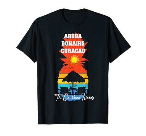 Aruba Bonaire Curacao Vacation Caribbean Islands Vacation T-Shirt | Amazon (US)