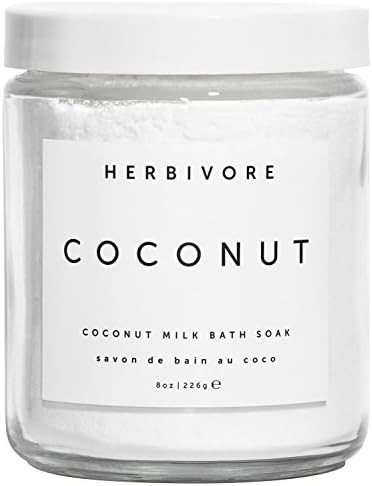 HERBIVORE Coconut Milk Bath Soak | Deeply Hydrating + Skin Softening, Soothing Light Coconut Scen... | Amazon (US)