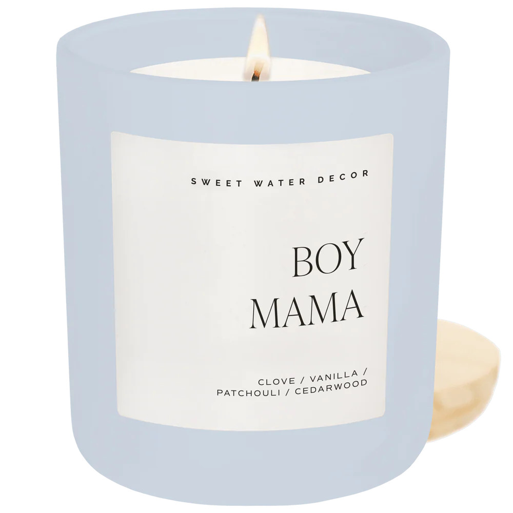 Boy Mama Candle | Gifts for Boy Moms | Sweet Water Decor, LLC