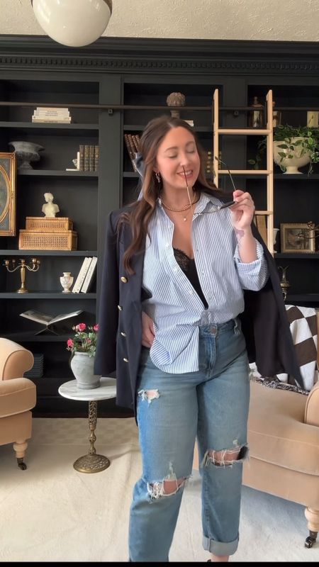 Shop my mid-size cool girl outfit of the day!  Spring fashion ootd! #midsize #ootd #americanstyle #coolgirlaesthetic 

#LTKmidsize #LTKMostLoved #LTKstyletip