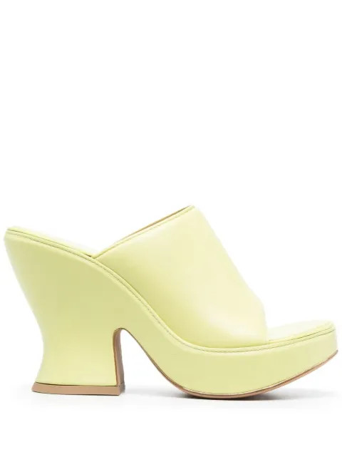 Bottega Veneta Mules Stack - Farfetch | Farfetch (RoW)