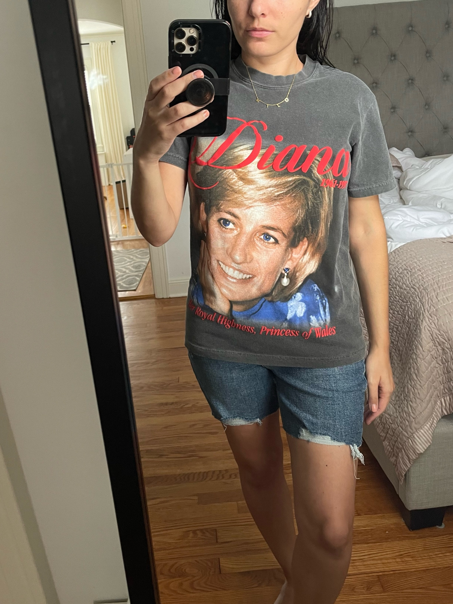 Princess Diana shirt
Moby thrifts
Vintage
Denim shorts

#LTKFindsUnder100 #LTKFindsUnder50