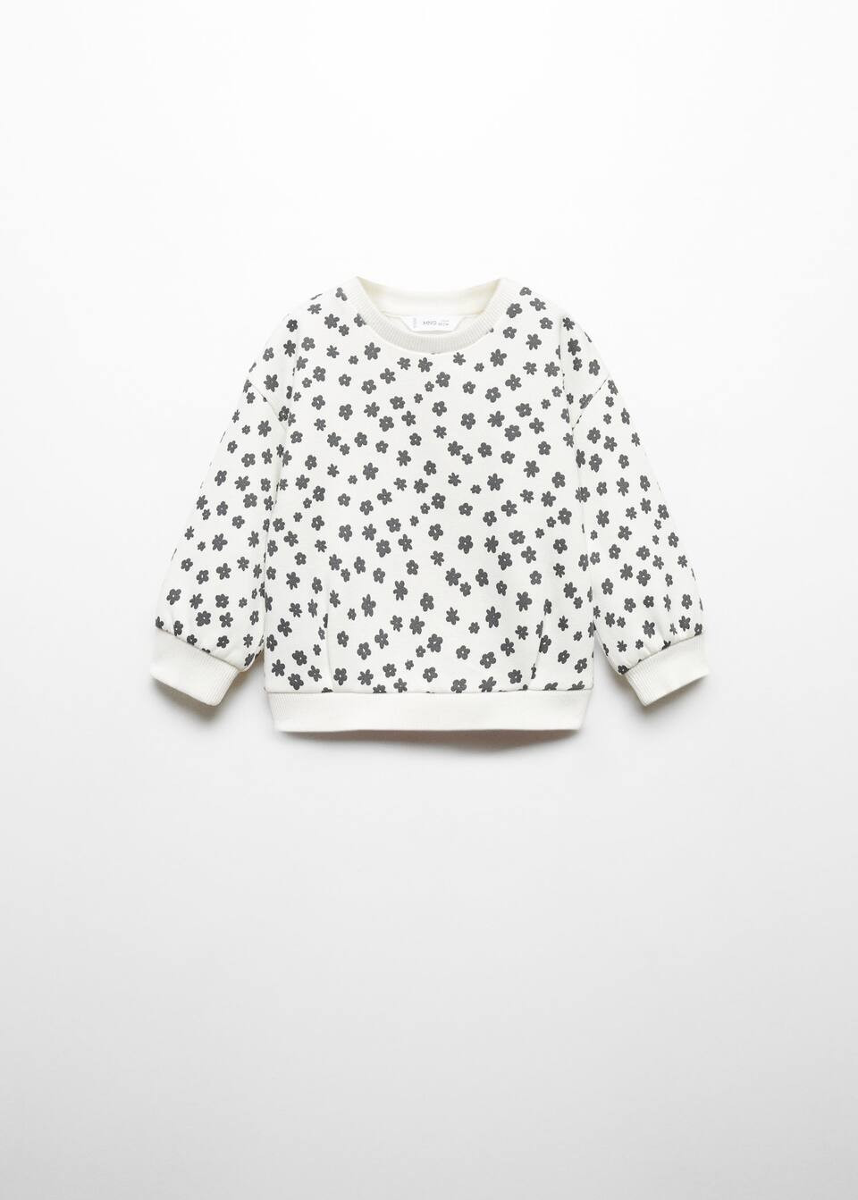 Printed cotton sweatshirt -  Girls | Mango Kids USA | MANGO (US)