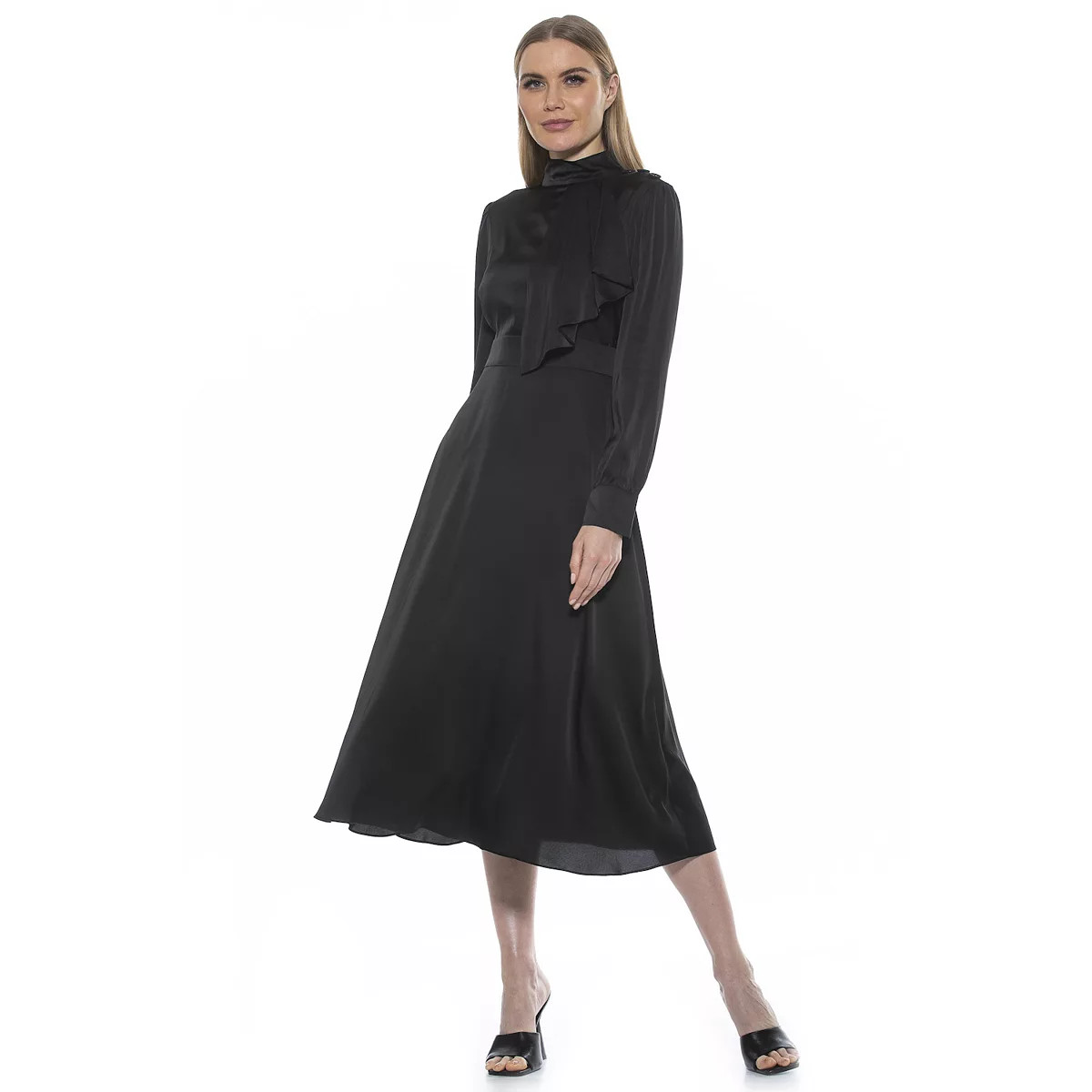 Women's ALEXIA ADMOR Brooklyn Fit & Flare Midi Dress | Kohl's