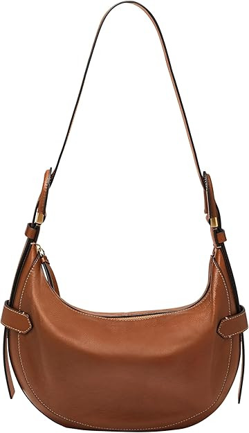 Fossil Women's Harwell Leather Hobo Purse Handbag for Women | Amazon (US)