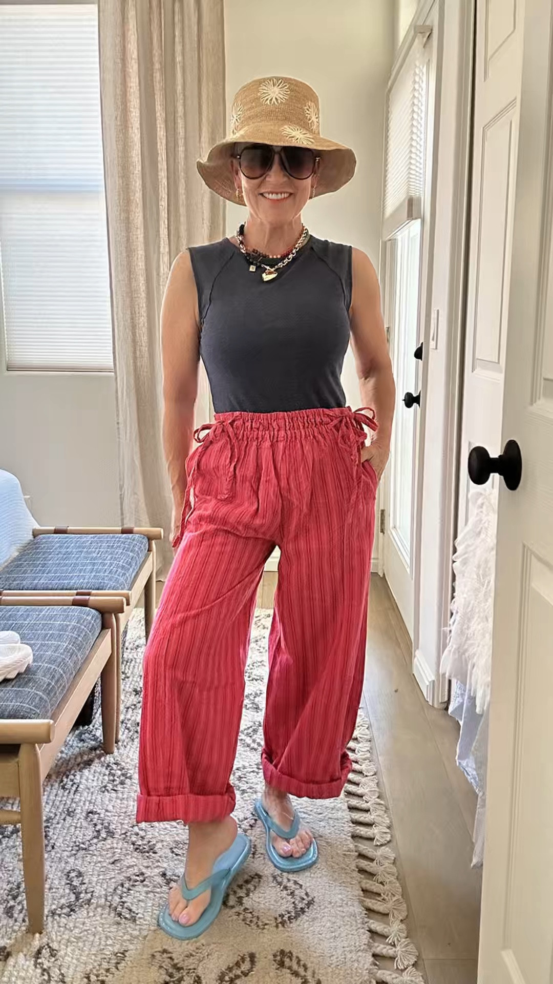 Shop my outfits I’m wearing in Vietnam and Thailand. Some are similar. EVERYTHING is linked on my blog…. ChicOver50.com 🥰

#LTKOver40 #LTKTravel
