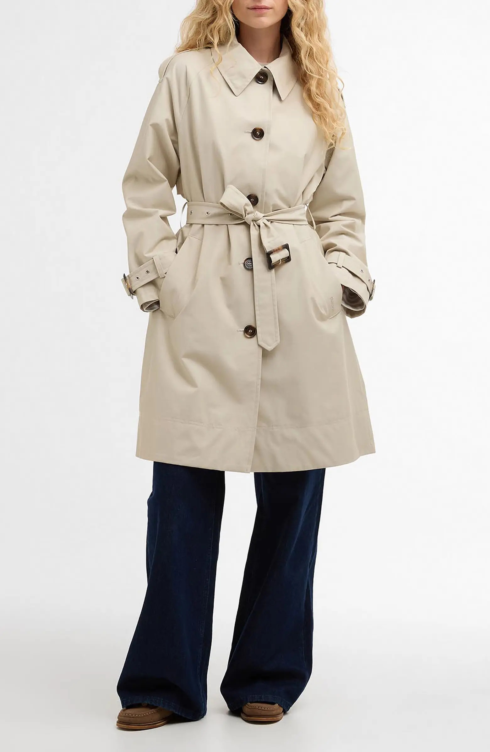 Barbour Maia Waterproof Trench Coat | Nordstrom | Nordstrom