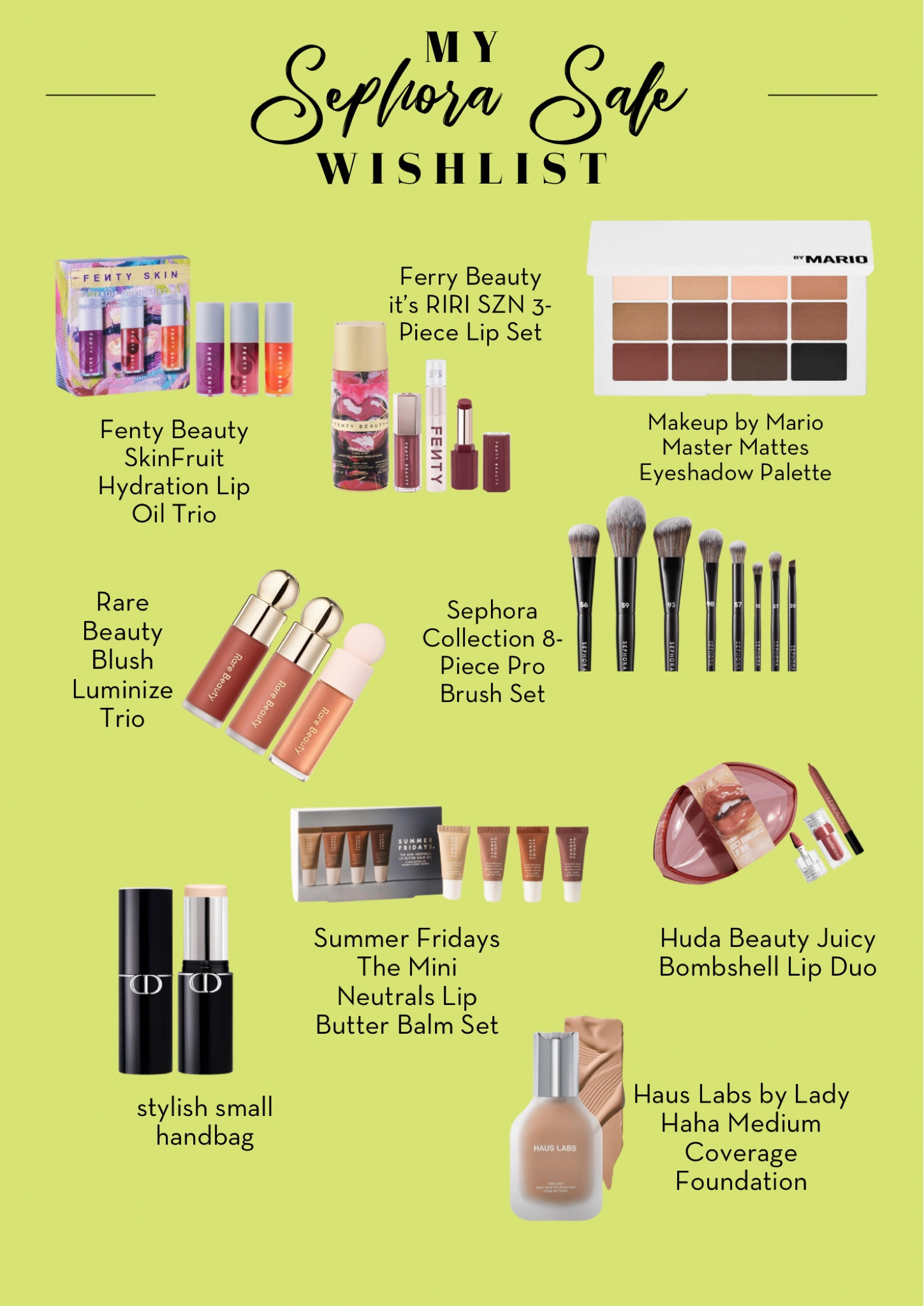 The Sephora Savings Event is LIVE! ✨ Rouge shoppers can save 20% now, and everyone can save 30% on Sephora Collection. Discounts for VIBs (15%) and Insiders (10%) go live 11/5. Exclusions apply. Ends
11/11.

Here’s what’s in my cart!


#LTKBeauty #LTKCyberWeek #LTKSaleAlert