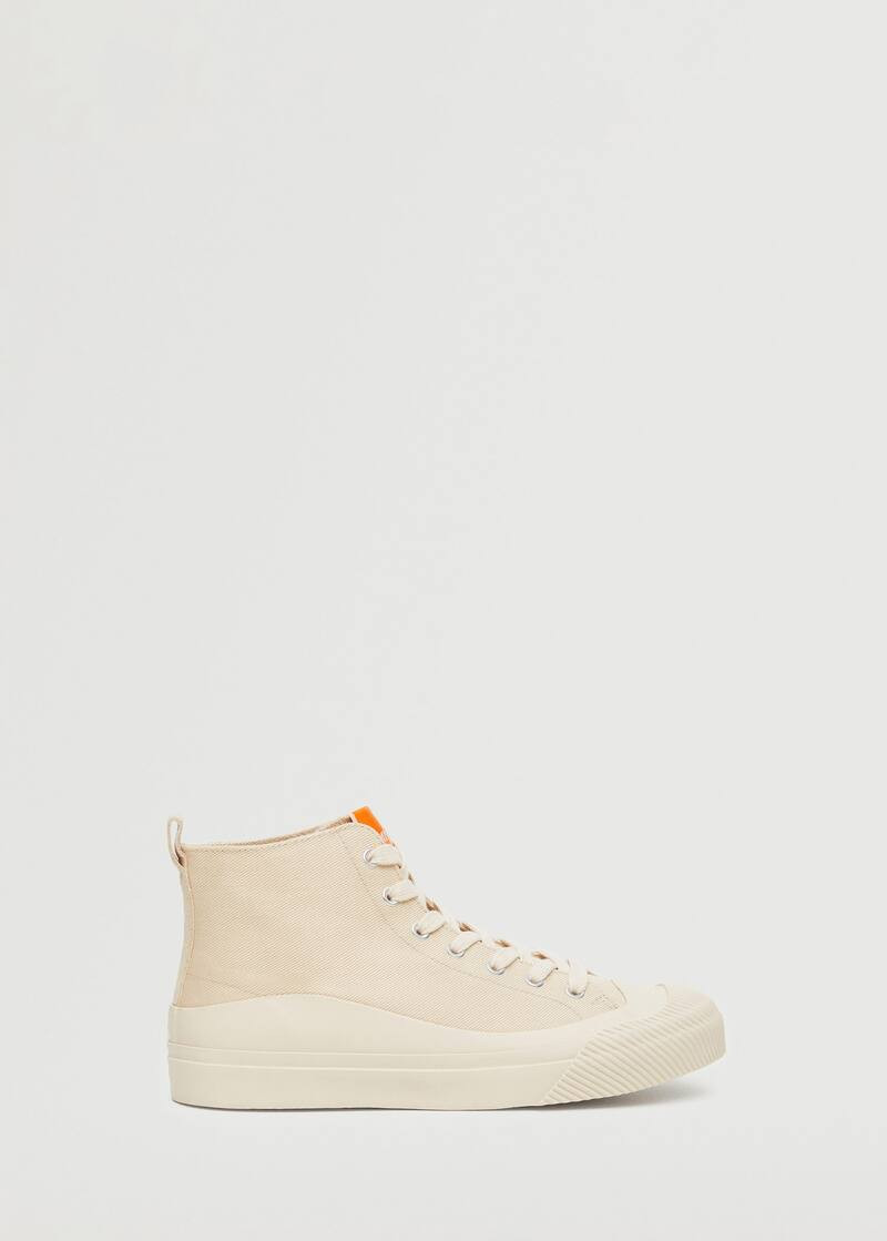 Canvas sports boot | MANGO (US)