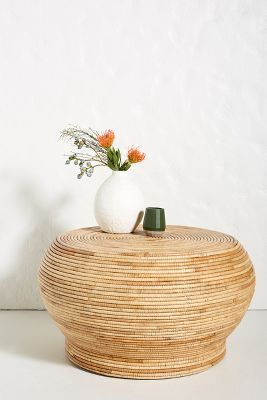 Silas Woven Coffee Table | Anthropologie (US)
