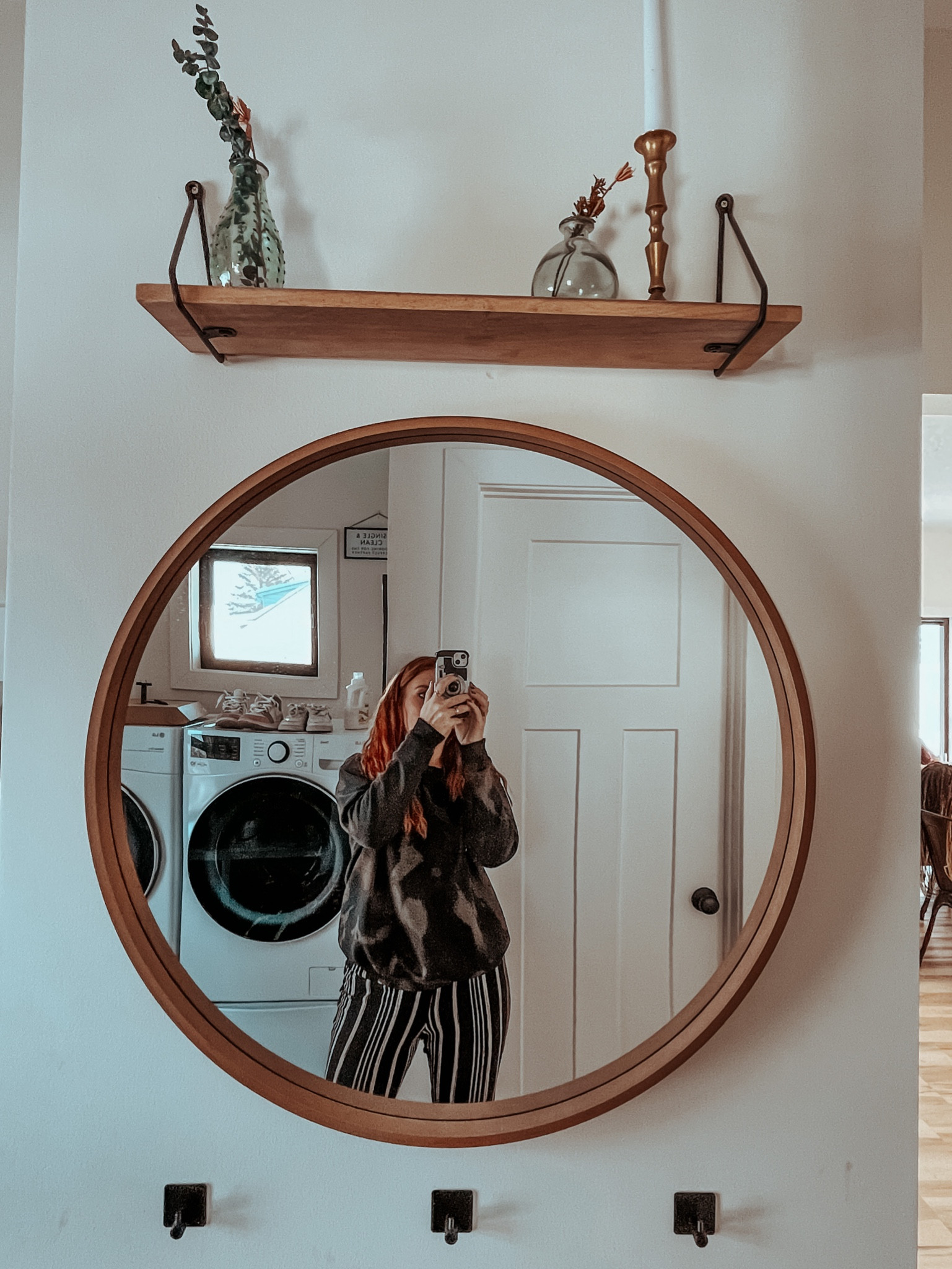 Mirrors in the laundry room and candles everywhere. Set up the hole for cute and functional. 🕯️ 

#LTKsalealert #LTKGiftGuide #LTKhome