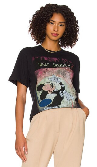 Short Sleeve Crew Tee in True Black | Revolve Clothing (Global)