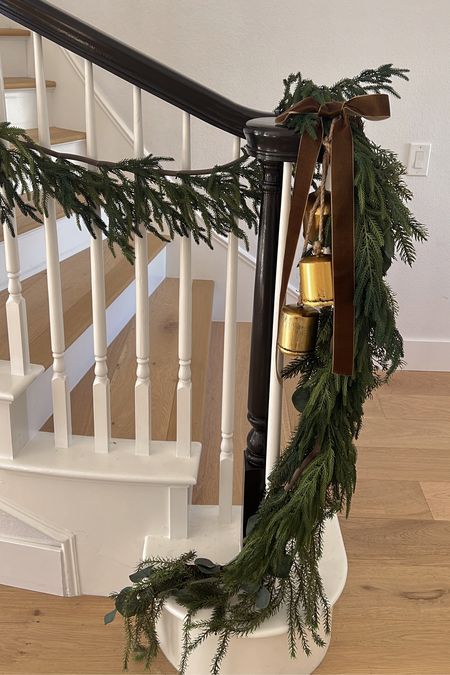 Everything I bought and used for this Christmas Stairs Garland

#LTKHoliday #LTKhome