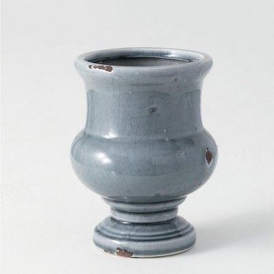 Sullivans Ceramic Urn Vase 7.5"H Gray | Target